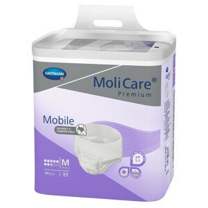 MoliCare Premium Mobile 8 kvapiek M fialové, plienkové nohavičky naťahovacie 14ks 14 ks