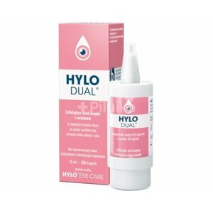Hylo Eye Care HYLO DUAL zvlhčujúce očné kvapky 10 ml