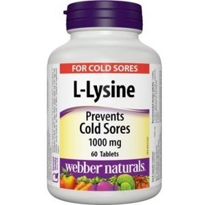 Webber Naturals L - Lysine 1000 mg 60 tabliet