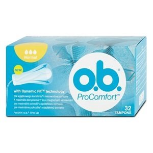 O.b. ProComfort Normal Hygienické tampóny 32 ks