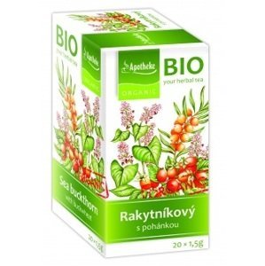 Apotheke Bio Selection Pohánkový čaj s rakytníkom vrecúška 20 x 1.5 g