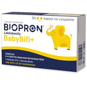 Biopron Laktobacily BabyBifi+ 30 kapsúl