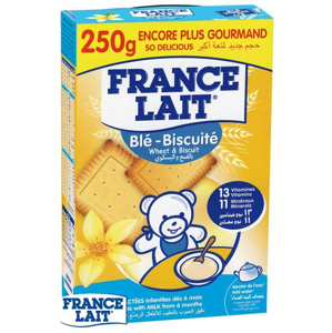 France Lait Pšeničná mliečna kaša sušienková 250 g