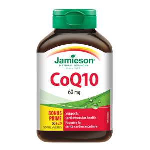 Jamieson Koenzým Q10 60 mg 80 kapsúl