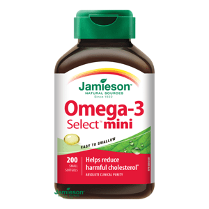 Jamieson Omega-3 Select™ mini 200 kapsúl