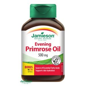 Jamieson Pupalkový olej s vitamínom E 500 mg 180 kapsúl