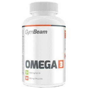GymBeam Omega 3 bez príchute 60 kapsúl