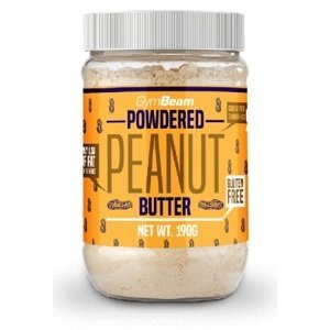 GymBeam Powdered Peanut Butter unflavored 191 g