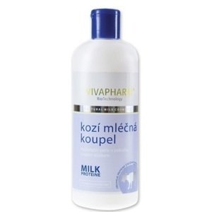 Vivapharm Kozie mlieko do kúpeľa s mliečnymi proteínmi, hydratačné 400 ml