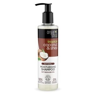 Natura Siberica Organic Shop - Kokos & Maslovník - Hydratačný šampón 280 ml