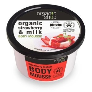 Natura Siberica Organic Shop - Jahoda & Jogurt - Telová pena 250 ml