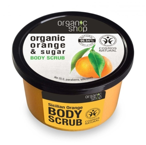Natura Siberica Organic Shop - Sicílsky pomaranč - Telový peeling 250 ml