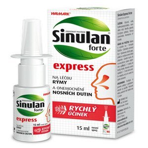 Sinulan forte express nosový sprej 15 ml