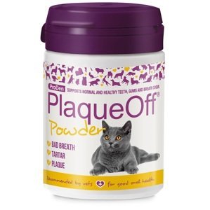 ProDen PlaqueOff Powder pre mačky, starostlivosť o papuľu 40 g