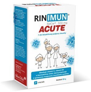 Rinimun ACUTE 7 dní bioaktívnej podpory imunity 7 vrecúšok