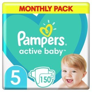 Pampers Active Baby S5 (11 - 16 kg), 150 ks