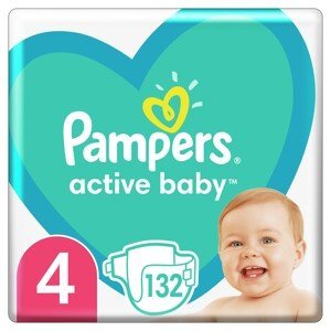 Pampers Active Baby MP+ S4 (9-14kg) 132 ks