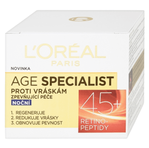 L'Oréal Paris Age Specialist 45+ nočný krém 50 ml