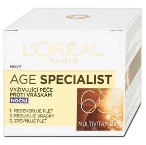 L'Oréal Paris Age Specialist 65+ Nočný krém 50 ml