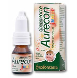 Fytofontana Aurecon drops forte Junior ušné kvapky s obsahom rastlinných extraktov 10 ml