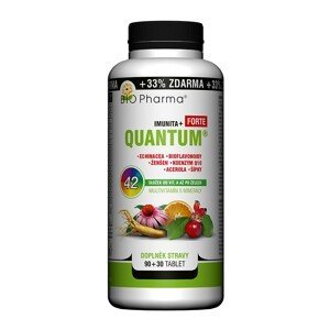 Bio Pharma Quantum Imunita+Forte 42 zložiek 120 tabliet