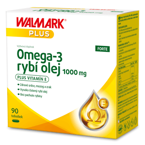 Walmark Omega - 3 FORTE rybí olej 1000 mg 90 kapsúl