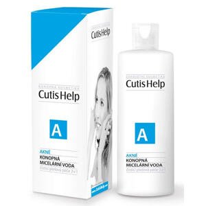 CutisHelp Akné konopná micelárna voda pre čistenie a odlíčenie pleti 200 ml