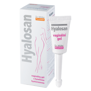 Dr.Muller Hyalosan Vaginálny gél s kyselinou hyaluronovou, tubičky 10 x 7.5 ml