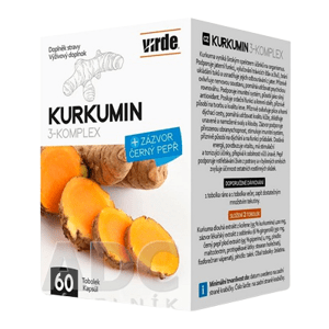 Virde Kurkumin 3-komplex 60 kapsúl