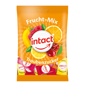 Intact hroznový cukor ovocný mix, 1 x 100 g