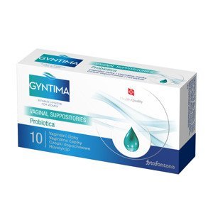 Fytofontana Gyntima vaginálne čapíky probiotica 10 ks