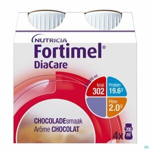 Nutricia Fortimel DiaCare s čokoládovou príchuťou 24 x 200 ml