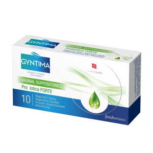 Fytofontana Gyntima Vaginálne čapíky Probiotica Forte 10 ks
