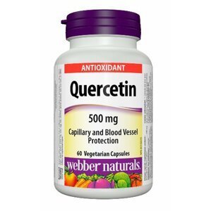 Webber Naturals Quercetin 500 mg vegetariánskych 60 kapsúl