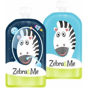 Zebra&Me kapsičky na opakované použitie Kozmonaut + zebra 2 ks