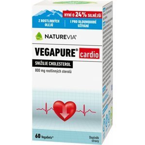 NatureVia Vegapure cardio 800 mg 60 kapsúl
