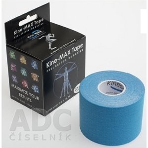 Kine-Max Classic Kinesiology Tape Tejpovacia páska modrá 5 m