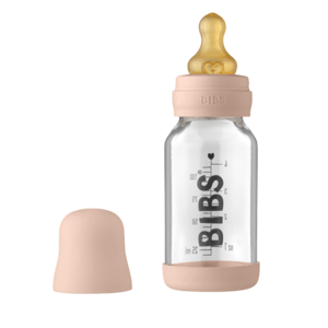 BIBS Baby Bottle sklenená fľaša Blush 110 ml