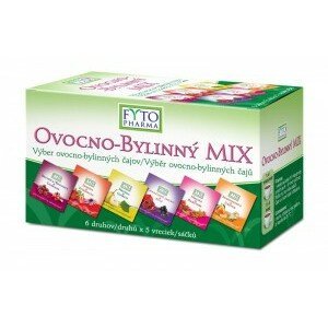 Fyto Pharma Ovocno-bylinný mix čajov 6 druhov 30 x 2 g