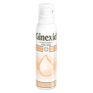 Ginexid Gynekologická čistiaca pena 150 ml