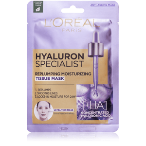 L'Oréal Paris Hyaluron Specialist vyplňujúca hydratačná textilná maska 28 g