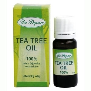 Dr. Popov TEA TREE OLEJ Prírodný 100% olej z čajovníka austrálskeho 11 ml