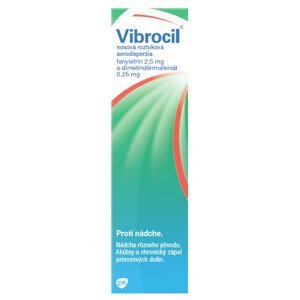 Vibrocil nosný sprej na alergickú nádchu 15 ml
