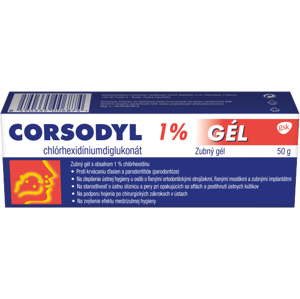 Corsodyl 1% GÉL 50 g
