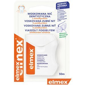Elmex Dentálna niť voskovaná 50 m