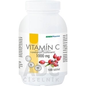 EdenPharma VITAMIN C 1000 mg s postupným uvoľňovaním 100 tabliet