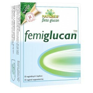 Femiglucan Vaginálne čapíky 10 ks