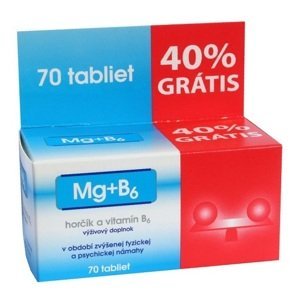 NP Pharma MG + B6 40 % grátis 70 tabliet