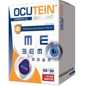 Ocutein BRILLANT Luteín 25 mg 120 kapsúl