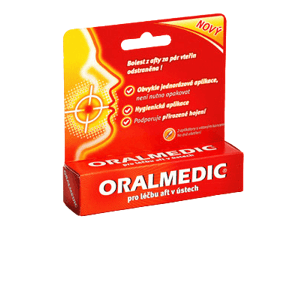 Oralmedic 2 aplikátory na afty 2 x 0.2 ml
